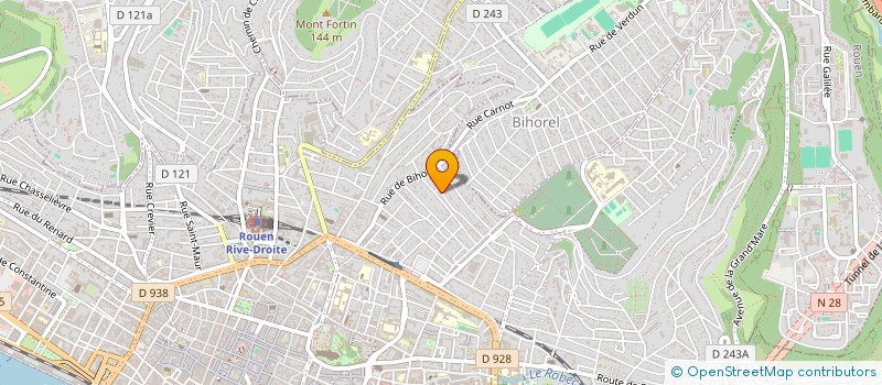 localisation de l'entreprise SCI ALEA-CABOURG à ROUEN