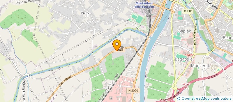 localisation de l'entreprise SCI ALEA JACTA EST  MONTAUBAN