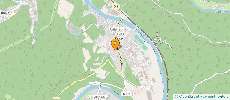 localisation de l'entreprise SCI ALEANNA  BOGNY-SUR-MEUSE