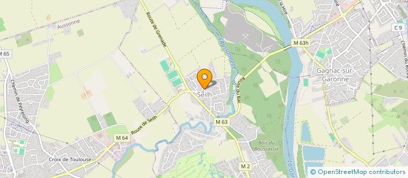 localisation de l'entreprise SCI ALEAS à SEILH