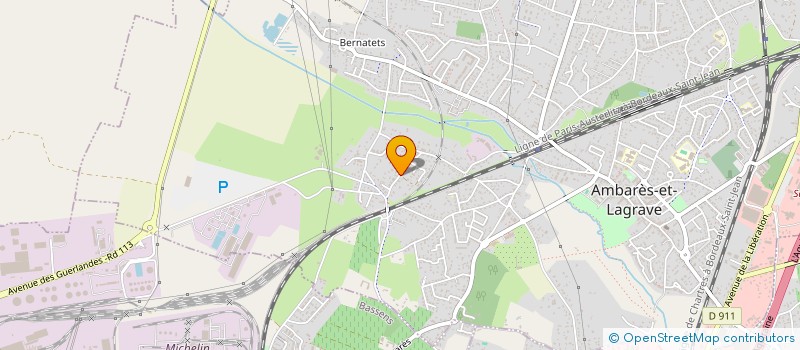 localisation de l'entreprise SCI ALEC BORDENAVE  AMBARES-ET-LAGRAVE