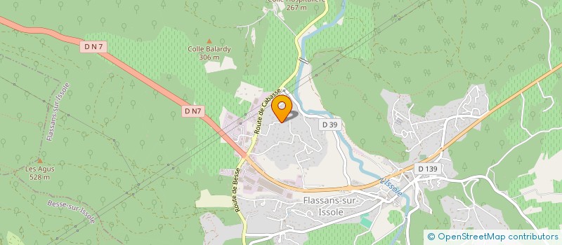 localisation de l'entreprise SCI ALEC ET LES FILLES  BRIGNOLES