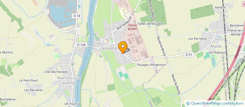 localisation de l'entreprise SCI ALECTO  NOUATRE