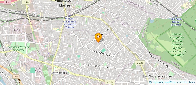 localisation de l'entreprise SCI ALEDEBO  CHAMPIGNY-SUR-MARNE