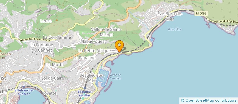 localisation de l'entreprise SCI ALEEA à BEAULIEU-SUR-MER