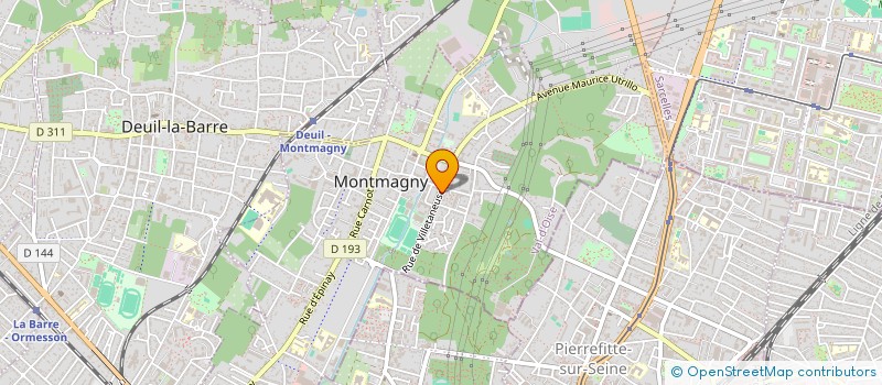 localisation de l'entreprise SCI ALEESHA  MONTMAGNY