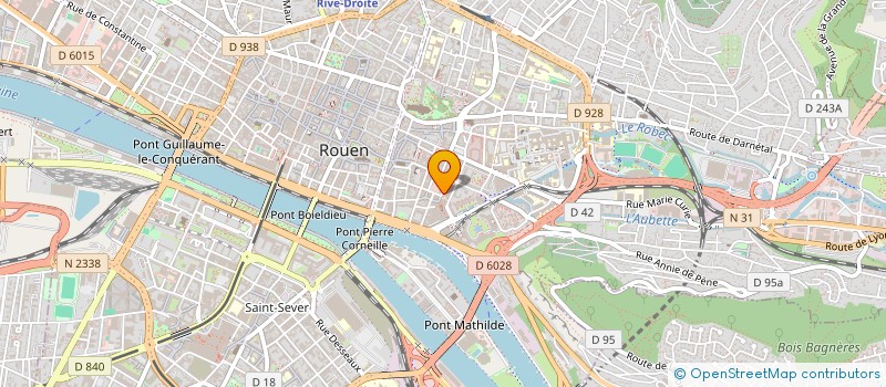 localisation de l'entreprise SCI ALEFLO à ROUEN