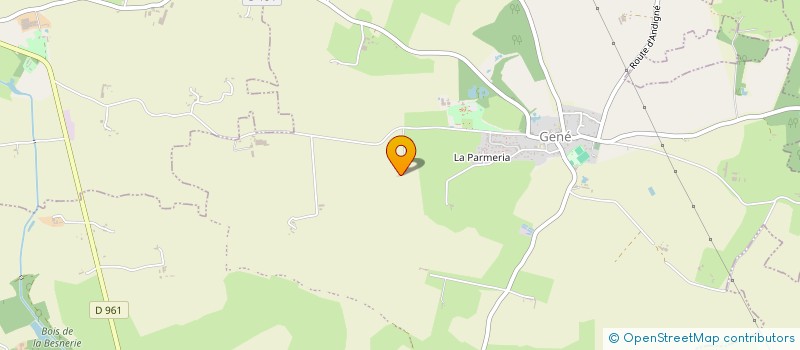 localisation de l'entreprise SCI ALEKSANDRA  ERDRE-EN-ANJOU