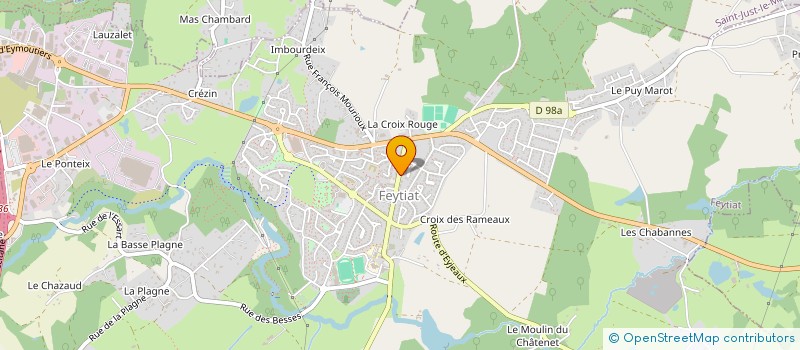 localisation de l'entreprise SCI ALELIS à FEYTIAT