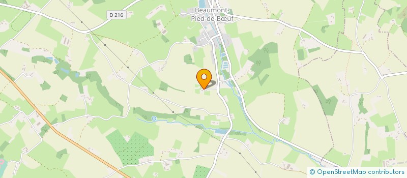 localisation de l'entreprise SCI ALEM  BEAUMONT-PIED-DE-BUF