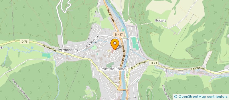localisation de l'entreprise SCI ALEM IMMO  PONT-DE-ROIDE-VERMONDANS