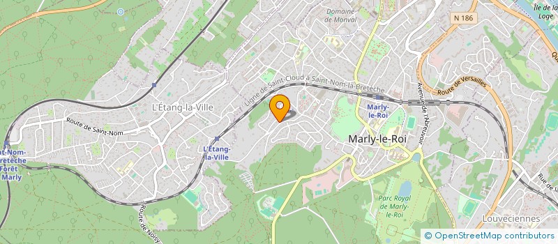 localisation de l'entreprise SCI ALEMA  MARLY-LE-ROI