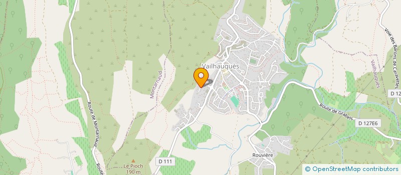 localisation de l'entreprise SCI ALEMAR IMMO  VAILHAUQUES