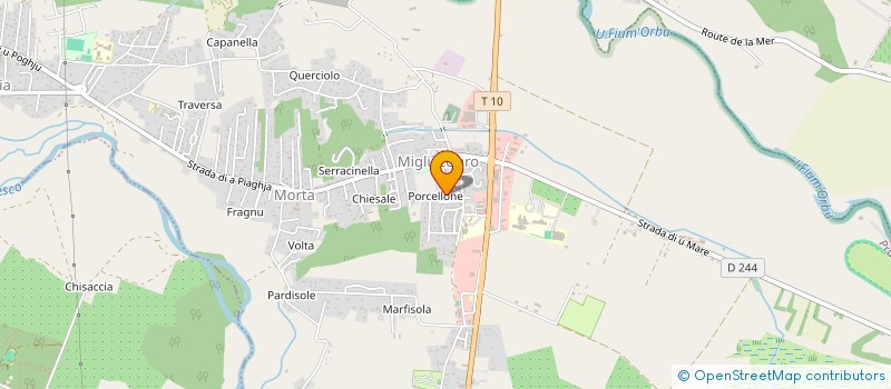 localisation de l'entreprise SCI ALEMI  PRUNELLI DI FIUMORBO