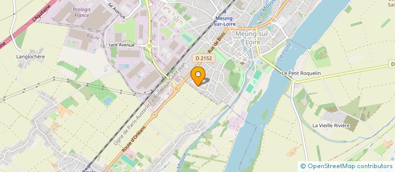 localisation de l'entreprise SCI ALEMO à MEUNG-SUR-LOIRE
