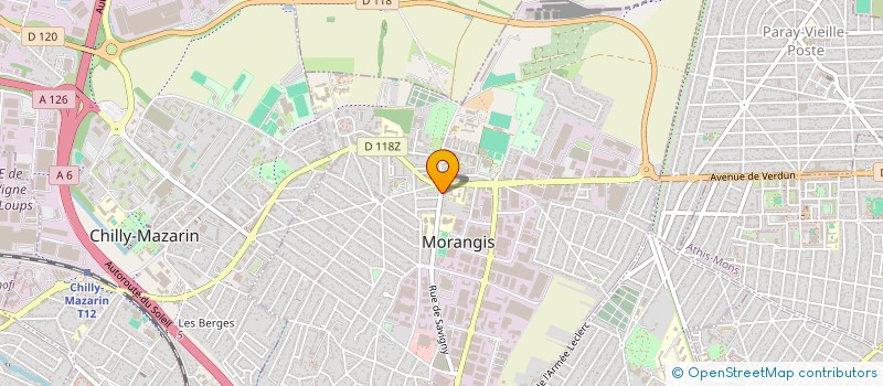 localisation de l'entreprise SCI ALENA à MORANGIS