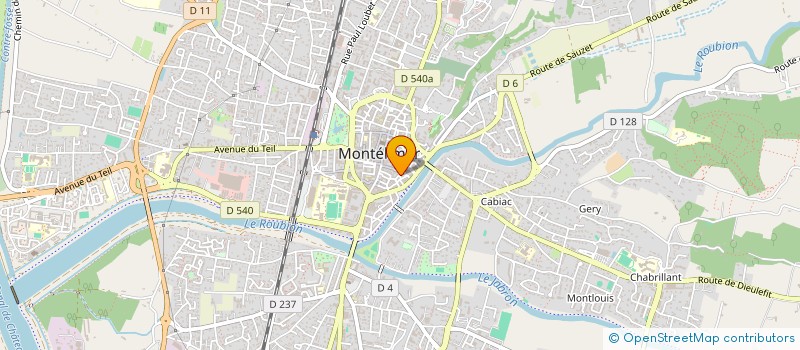 localisation de l'entreprise SCI ALENA à MONTELIMAR