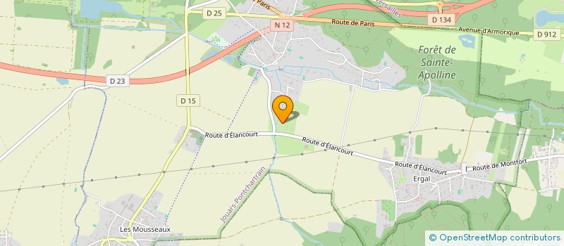 localisation de l'entreprise SCI ALENBECK  JOUARS-PONTCHARTRAIN