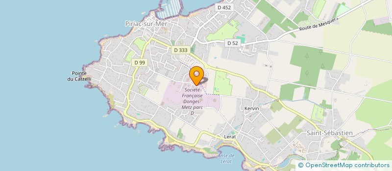 localisation de l'entreprise SCI ALENNA  PIRIAC-SUR-MER