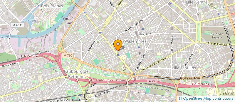 localisation de l'entreprise SCI ALEPIN à LILLE