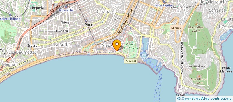 localisation de l'entreprise SCI ALERIC LODGE à NICE