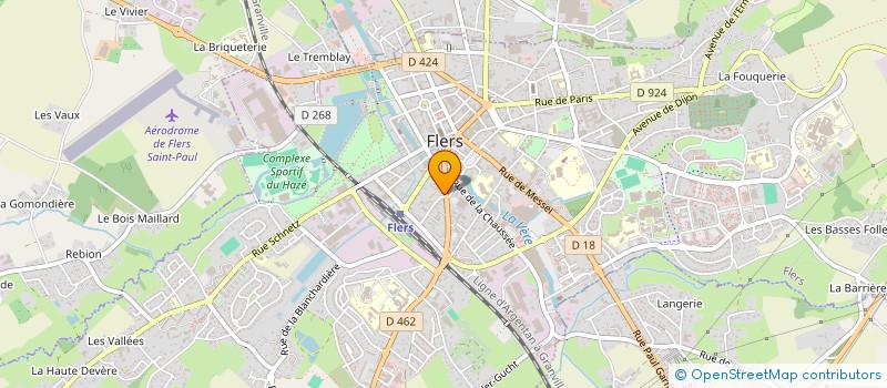 localisation de l'entreprise SCI ALERICKZ à FLERS