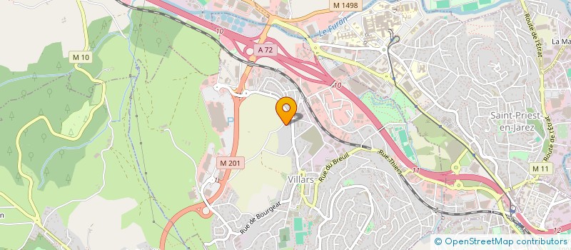 localisation de l'entreprise SCI ALES  VILLARS