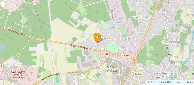 localisation de l'entreprise SCI ALESA  OLLAINVILLE