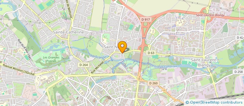 localisation de l'entreprise SCI ALESIA  VAYRAC