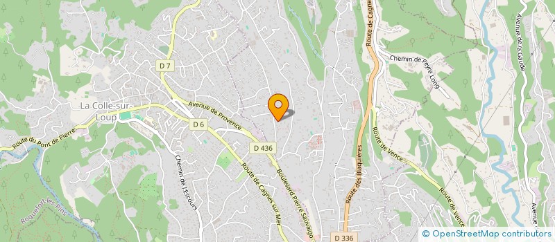 localisation de l'entreprise SCI ALESTELLE06 à SAINT-PAUL-DE-VENCE