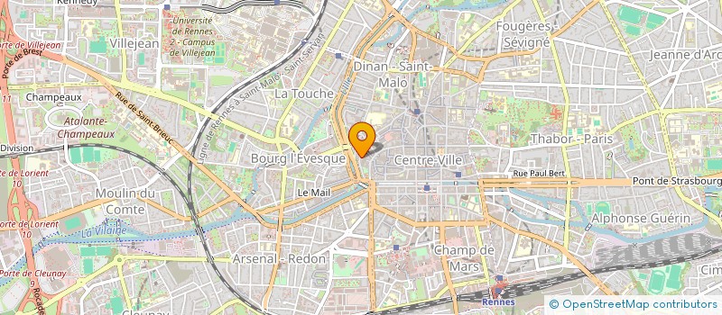 localisation de l'entreprise SCI ALETIS  RENNES