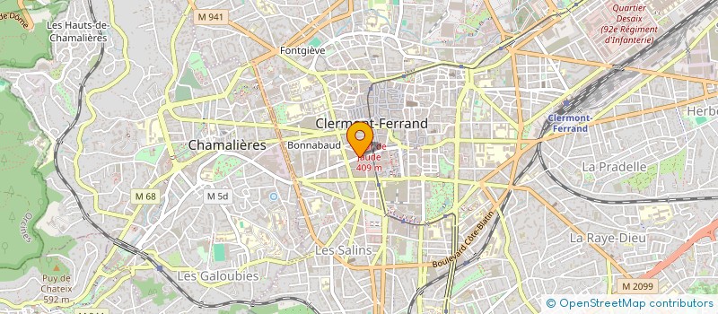 localisation de l'entreprise SCI ALEX  CLERMONT-FERRAND