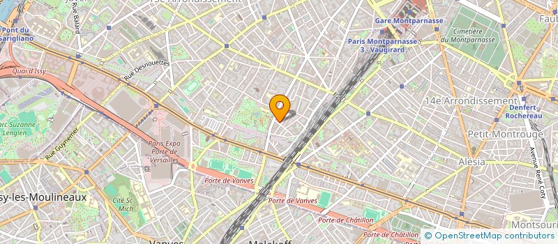 localisation de l'entreprise SCI ALEX  PARIS