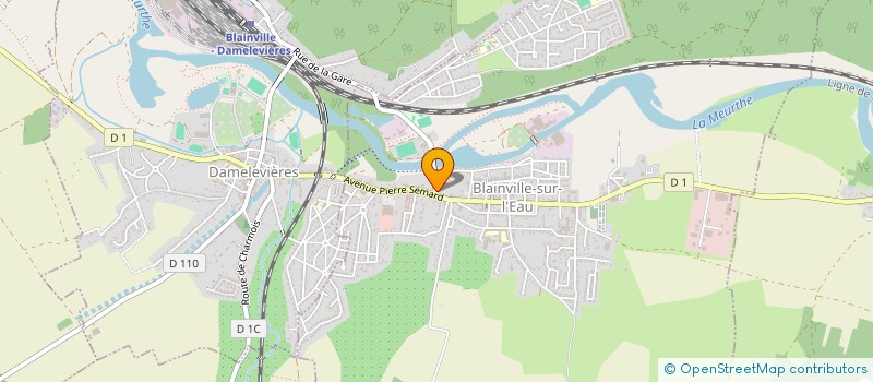 localisation de l'entreprise SCI ALEX  BLAINVILLE-SUR-L'EAU