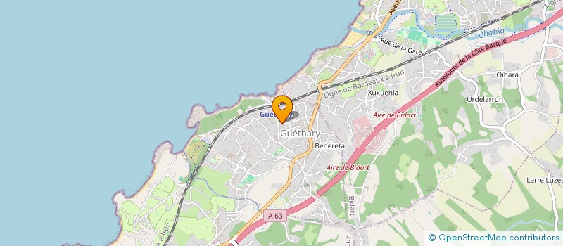 localisation de l'entreprise SCI ALEX AND CO  GUETHARY