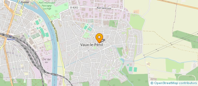 localisation de l'entreprise SCI ALEX CAM à VAUX-LE-PENIL