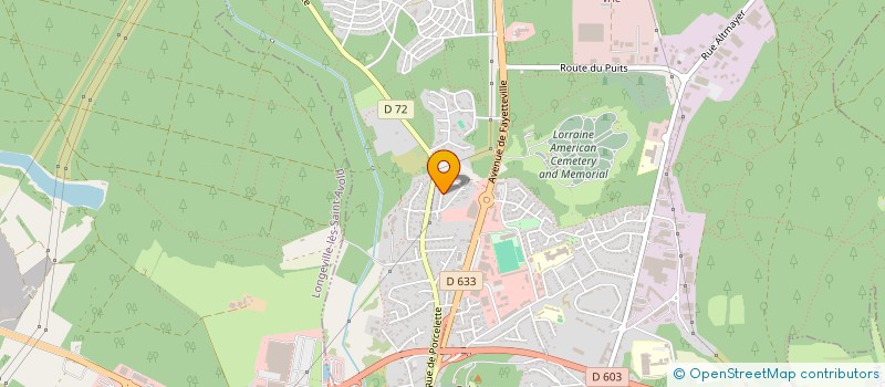 localisation de l'entreprise SCI ALEX ET ROSA  SAINT-AVOLD