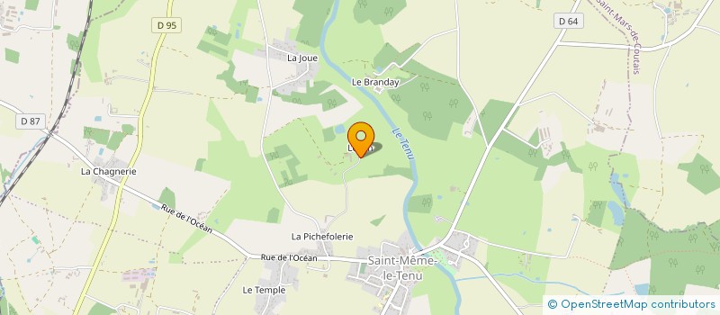 localisation de l'entreprise SCI ALEX & FLO  MACHECOUL-SAINT-MEME