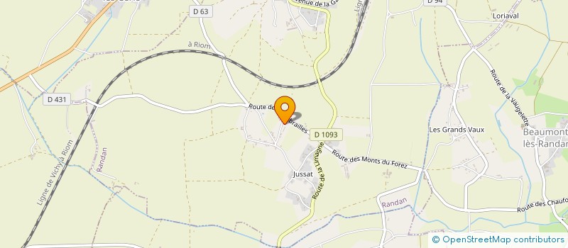 localisation de l'entreprise SCI ALEX-FRED  RANDAN