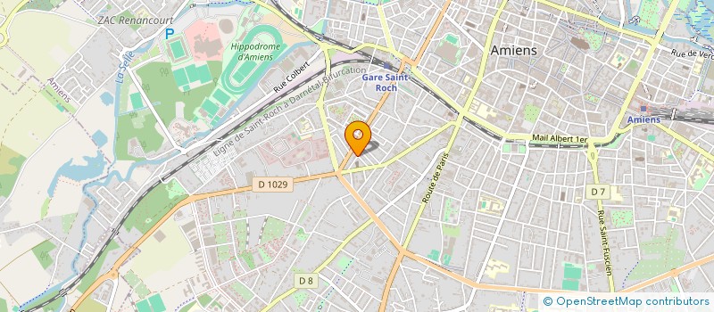 localisation de l'entreprise SCI ALEXAM à AMIENS