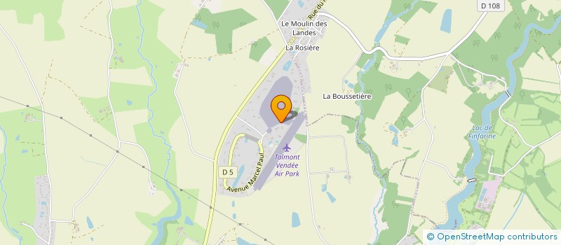 localisation de l'entreprise SCI ALEXANA  TALMONT-SAINT-HILAIRE