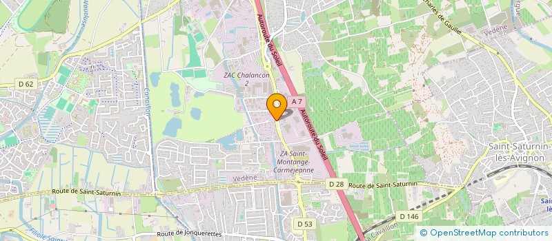 localisation de l'entreprise SCI ALEXANDRA  VEDENE