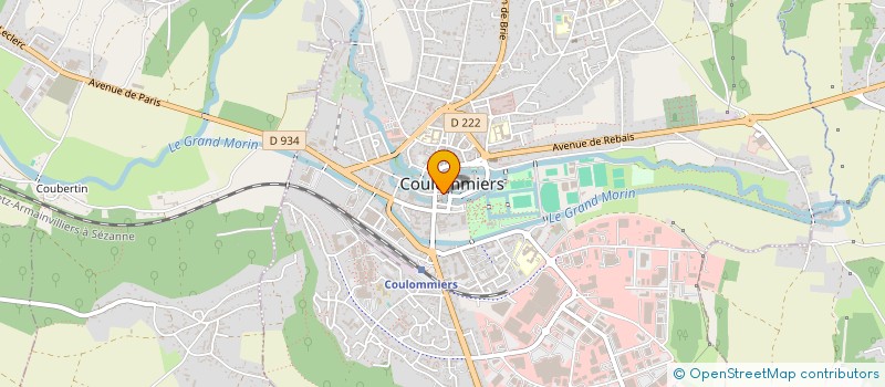 localisation de l'entreprise SCI ALEXANDRA  COULOMMIERS