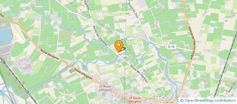 localisation de l'entreprise SCI ALEXANDRA  CAVAILLON