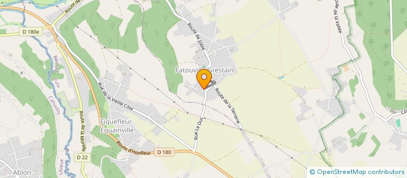 localisation de l'entreprise SCI ALEXANDRA HAZARD  FATOUVILLE-GRESTAIN