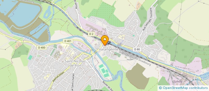 localisation de l'entreprise SCI ALEXANDRE 1ER  VARANGEVILLE