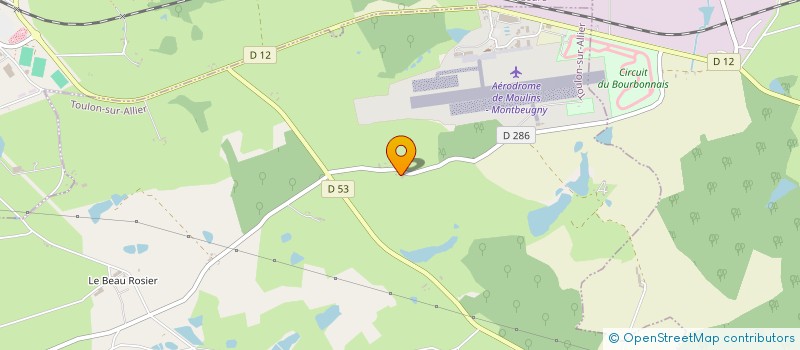 localisation de l'entreprise SCI ALEXANDRE  GENNETINES