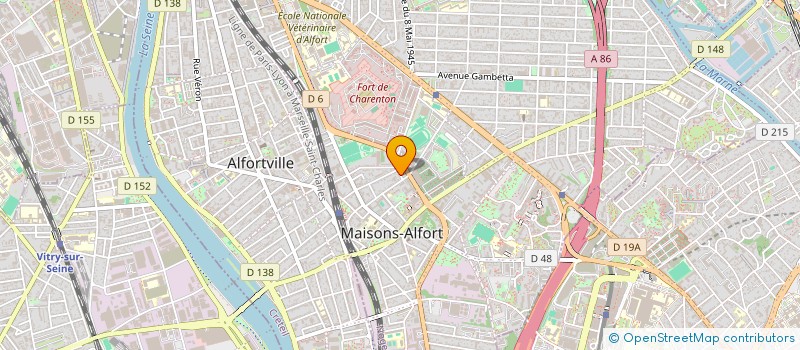 localisation de l'entreprise SCI ALEXANDRE à MAISONS-ALFORT