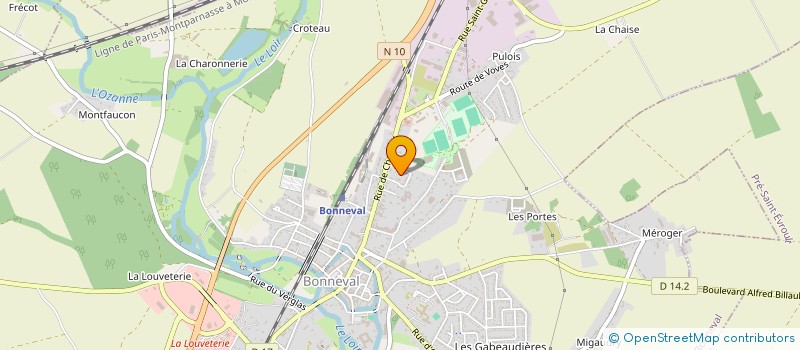 localisation de l'entreprise SCI ALEXANDRE à LE GAULT-SAINT-DENIS