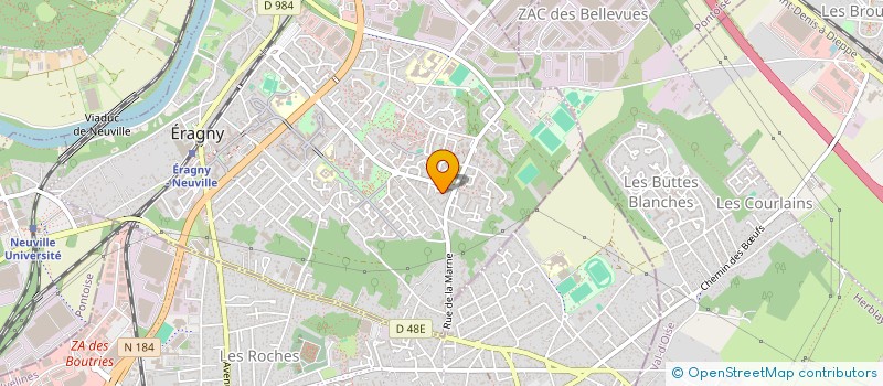 localisation de l'entreprise SCI ALEXANDRE  ERAGNY